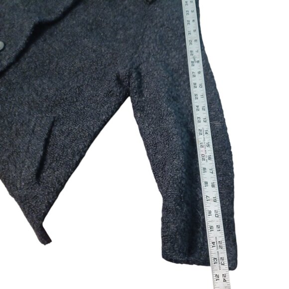 Faux Curly Lamb Jacket size XL - Lined - Vintage 4623 - Picture 7 of 9